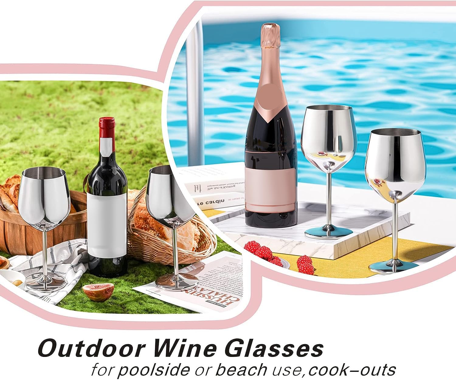 WOTOR unbreakable metal wine cup designed to travel without worry