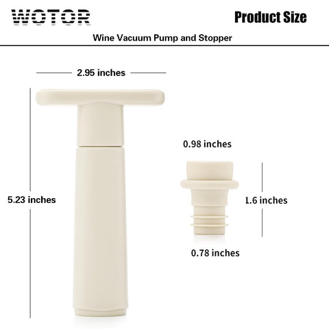 WOTOR preserver in use, extending wine life after opening