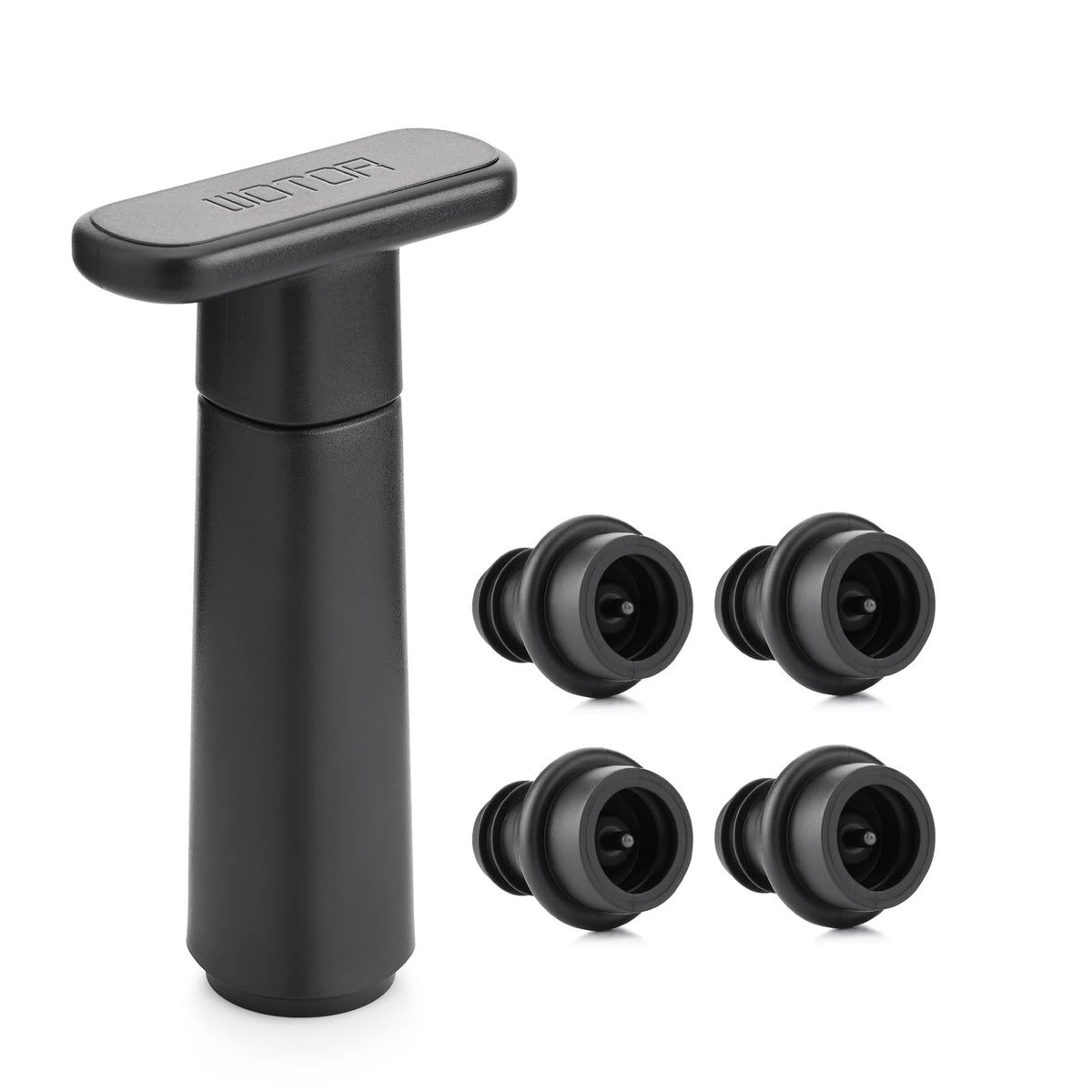 WOTOR wine saver pump removes air to keep wine fresh
