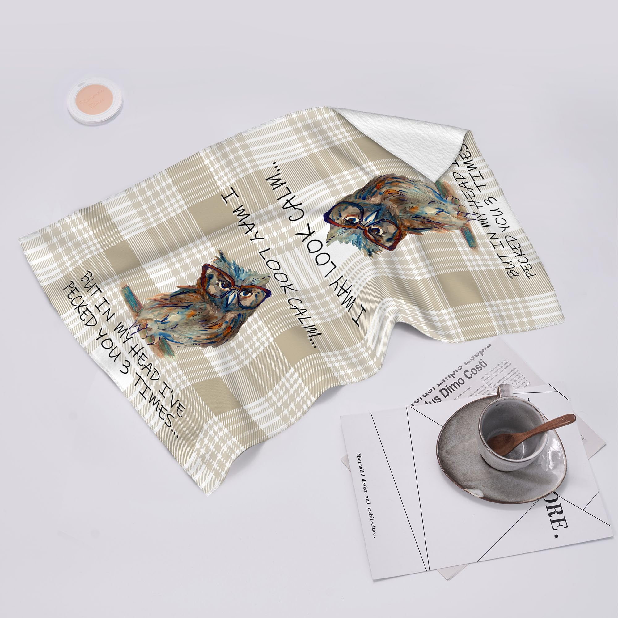 Wovoto owl towels great as a housewarming or thoughtful gift