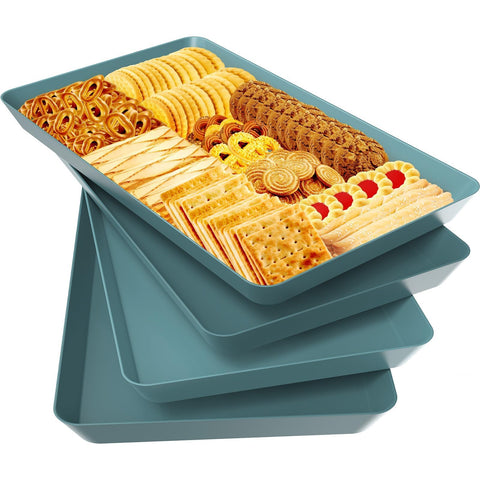 WOWBOX 4-pcs serving trays ready for entertaining with ample display space
