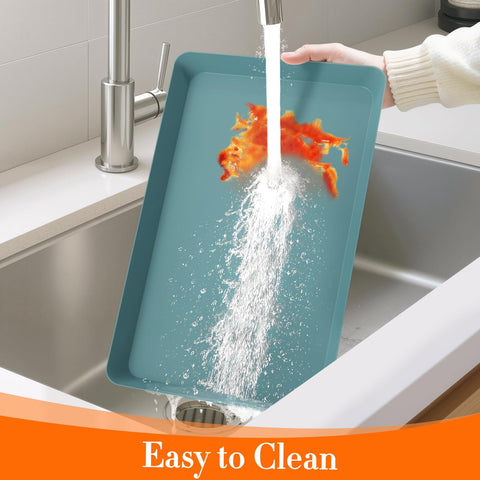 WOWBOX green trays bring a fresh look to entertaining setups and everyday serving