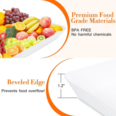 WOWBOX fruit-on-tray display for a colorful, ready-to-serve spread