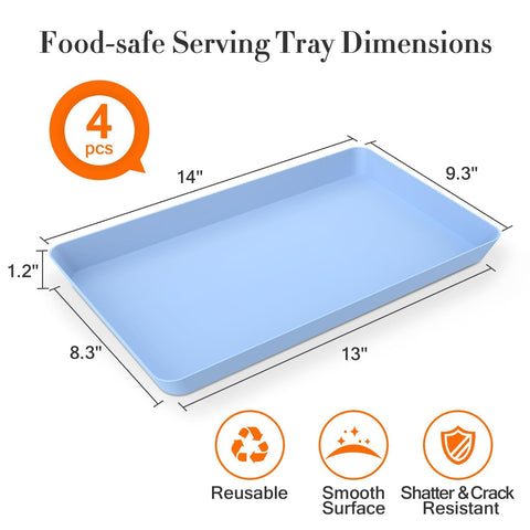 WOWBOX shatter-resistant serving tray demonstrates durable, everyday use.
