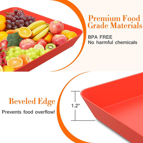 WOWBOX shatter-resistant serving tray for reliable use at parties and gatherings.
