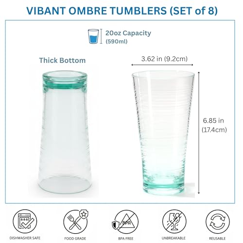 WowProLiv amber ombre 20oz tumbler for festive gatherings.