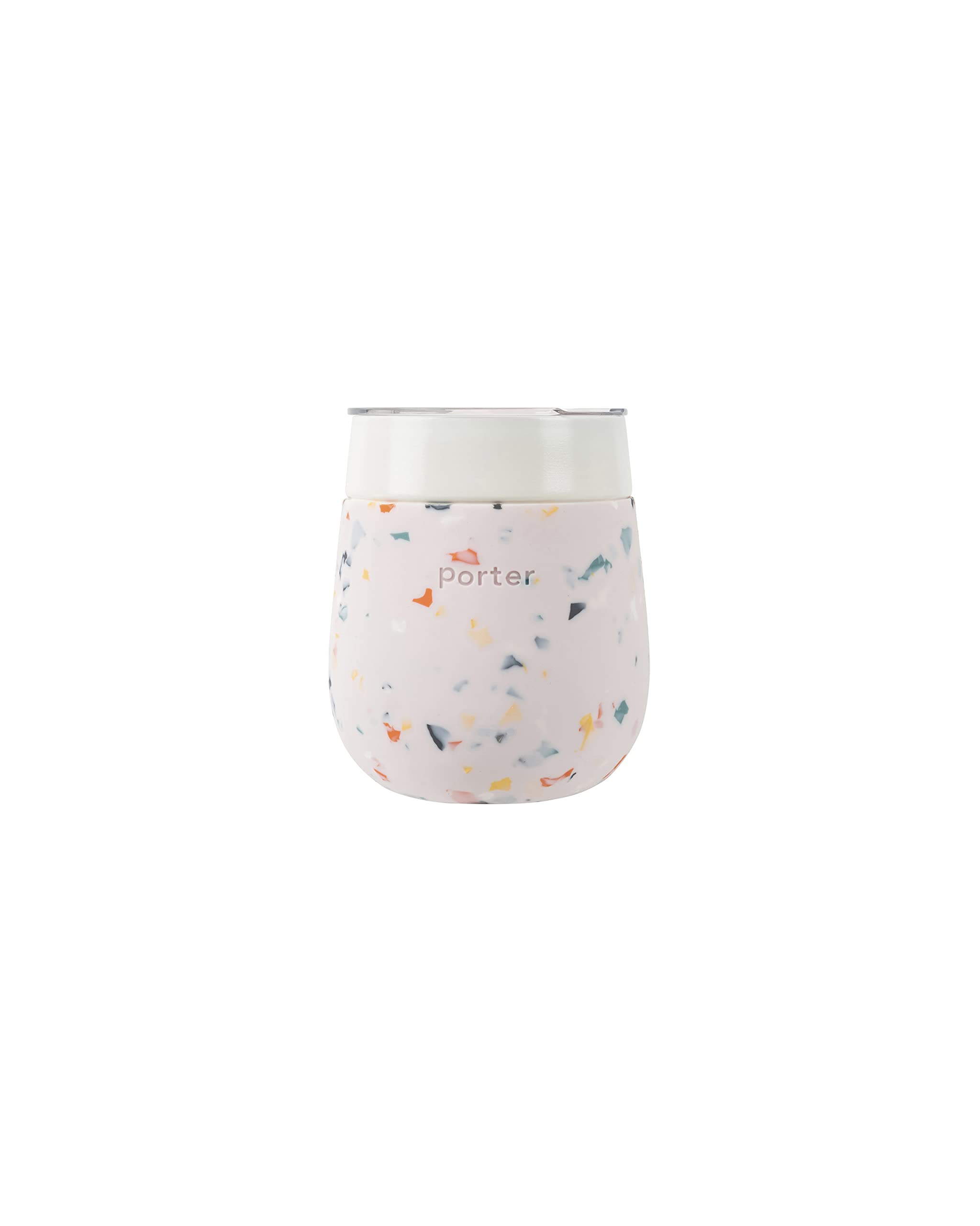 W&P Porter insulated glass with ceramic coating for a clean, metallic-free sip.