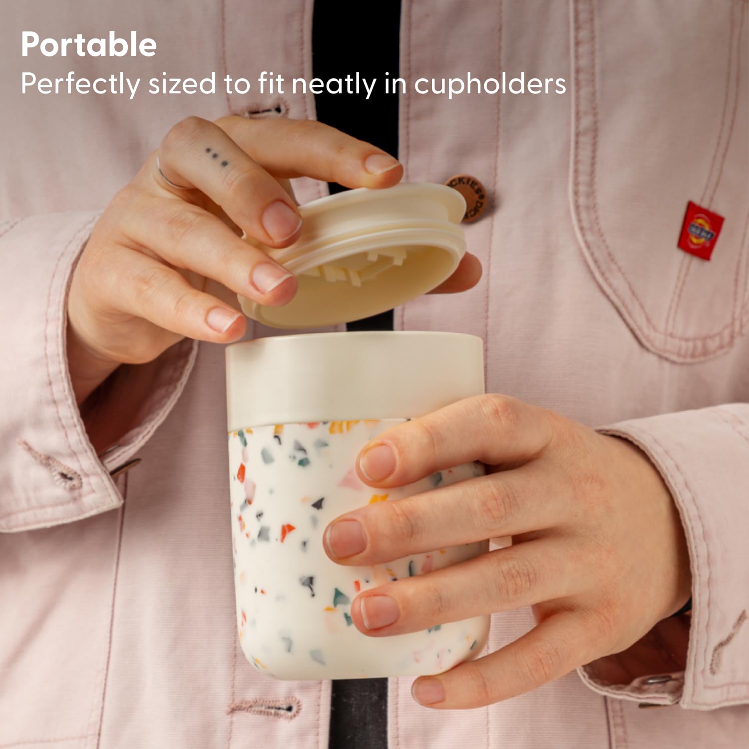 W&P Porter silicone sleeve protects hands and enhances grip.