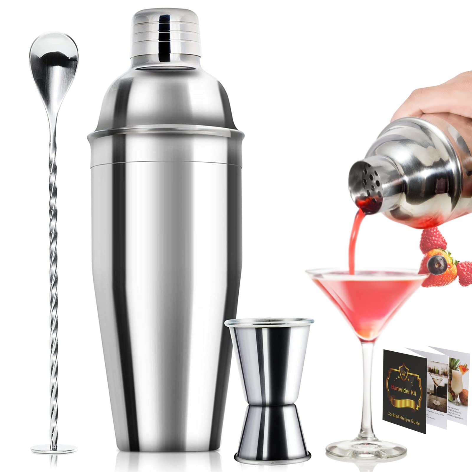 WPHUAW martini margarita bar kit elevates entertaining with stylish essentials.