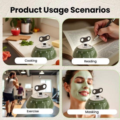 Wrbravgo loud alarm ensures you hear reminders even in busy kitchens.