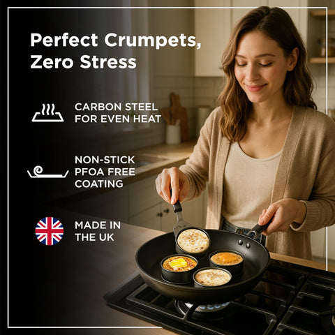 Wrenbury carbon steel bake rings are durable and rust-resistant