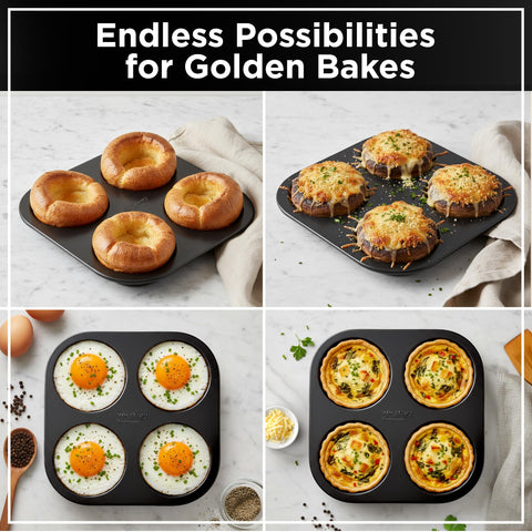 Wrenbury large Yorkshire pudding pan—even heat distribution for a perfect rise.