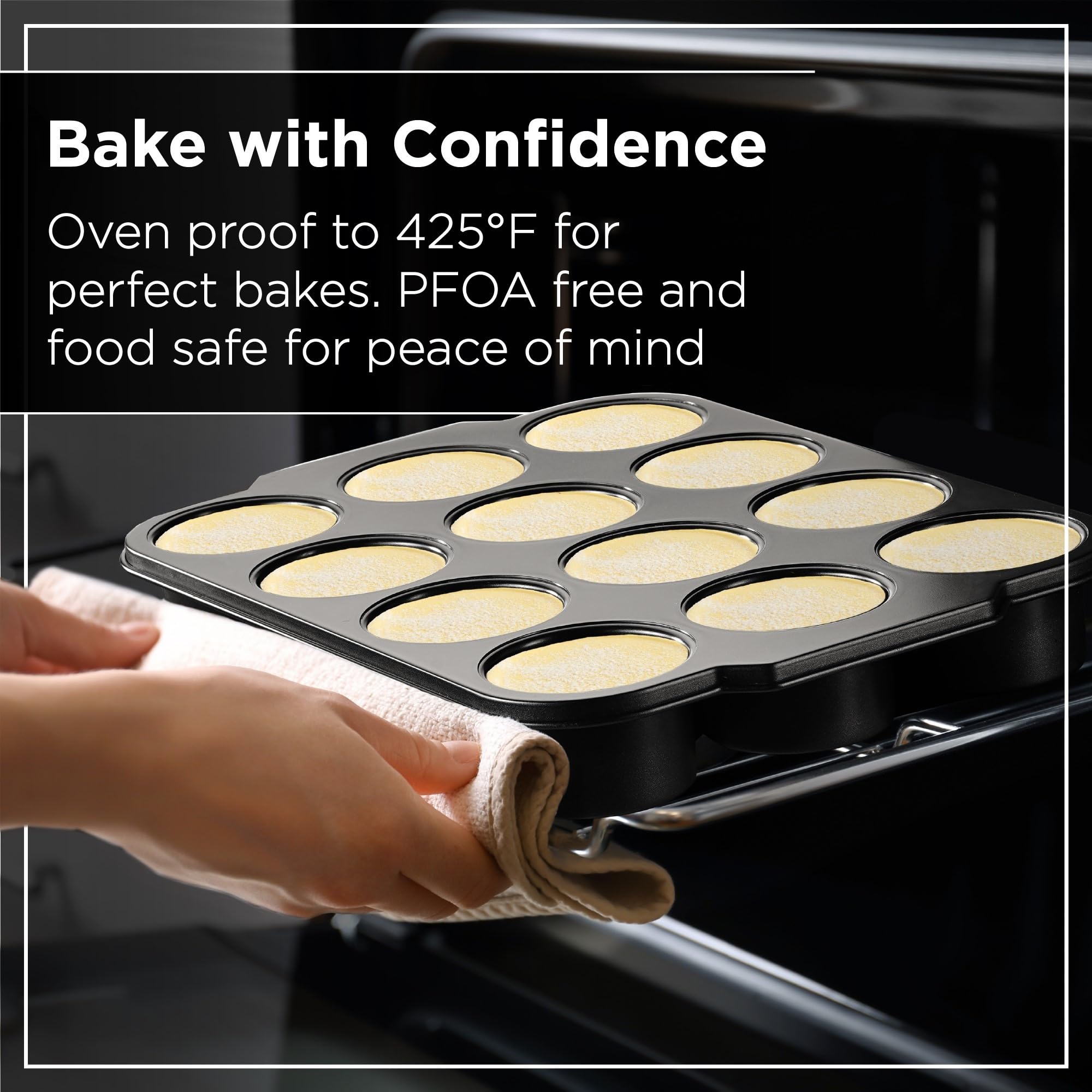 Wrenbury Pro Mini Cheesecake Pans non-stick coating for release