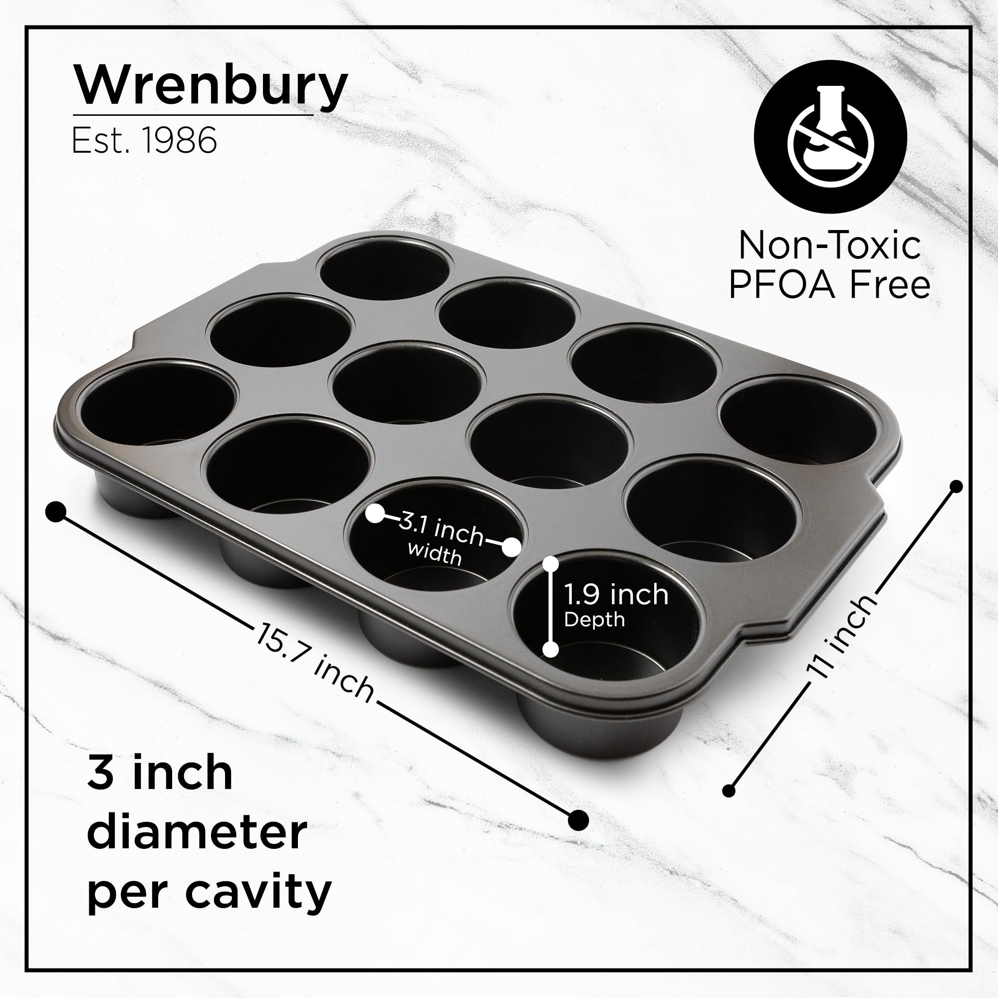 Wrenbury Pro Mini Cheesecake Pans removable bottom close-up