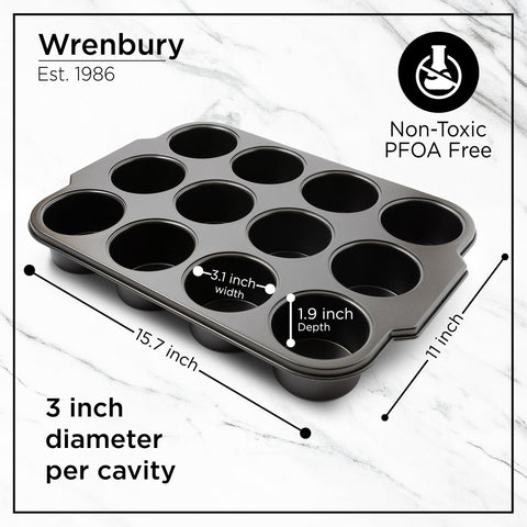 Wrenbury Pro Mini Cheesecake Pans removable bottom close-up