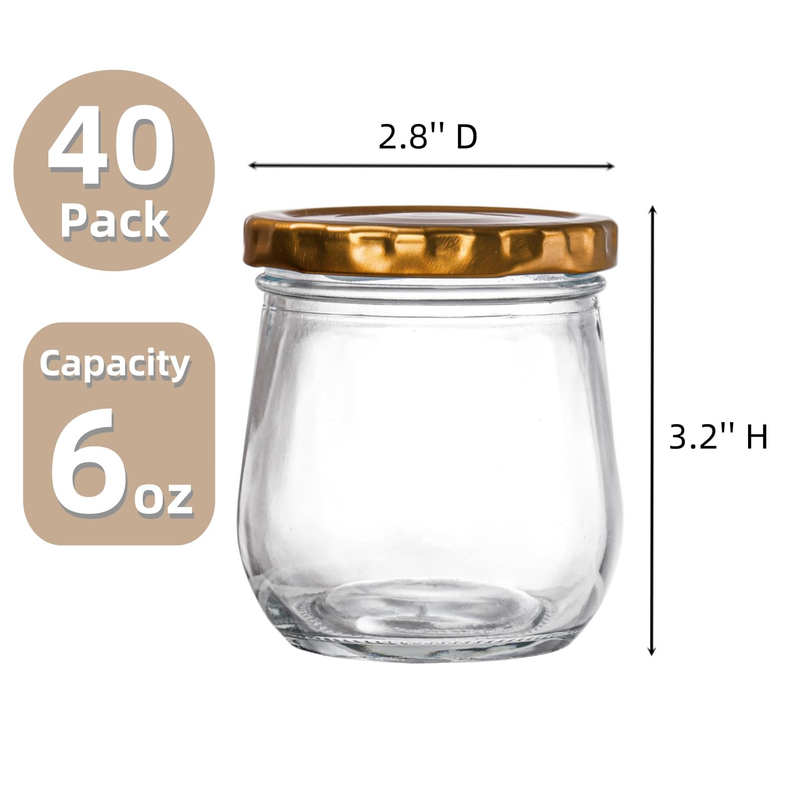 WRINGKIT clear mason jar showing contents, ideal for pantry organization.