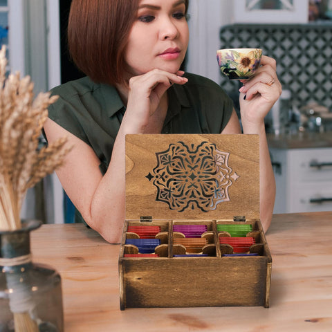 WRINGKIT tea box makes a thoughtful gift for tea lovers