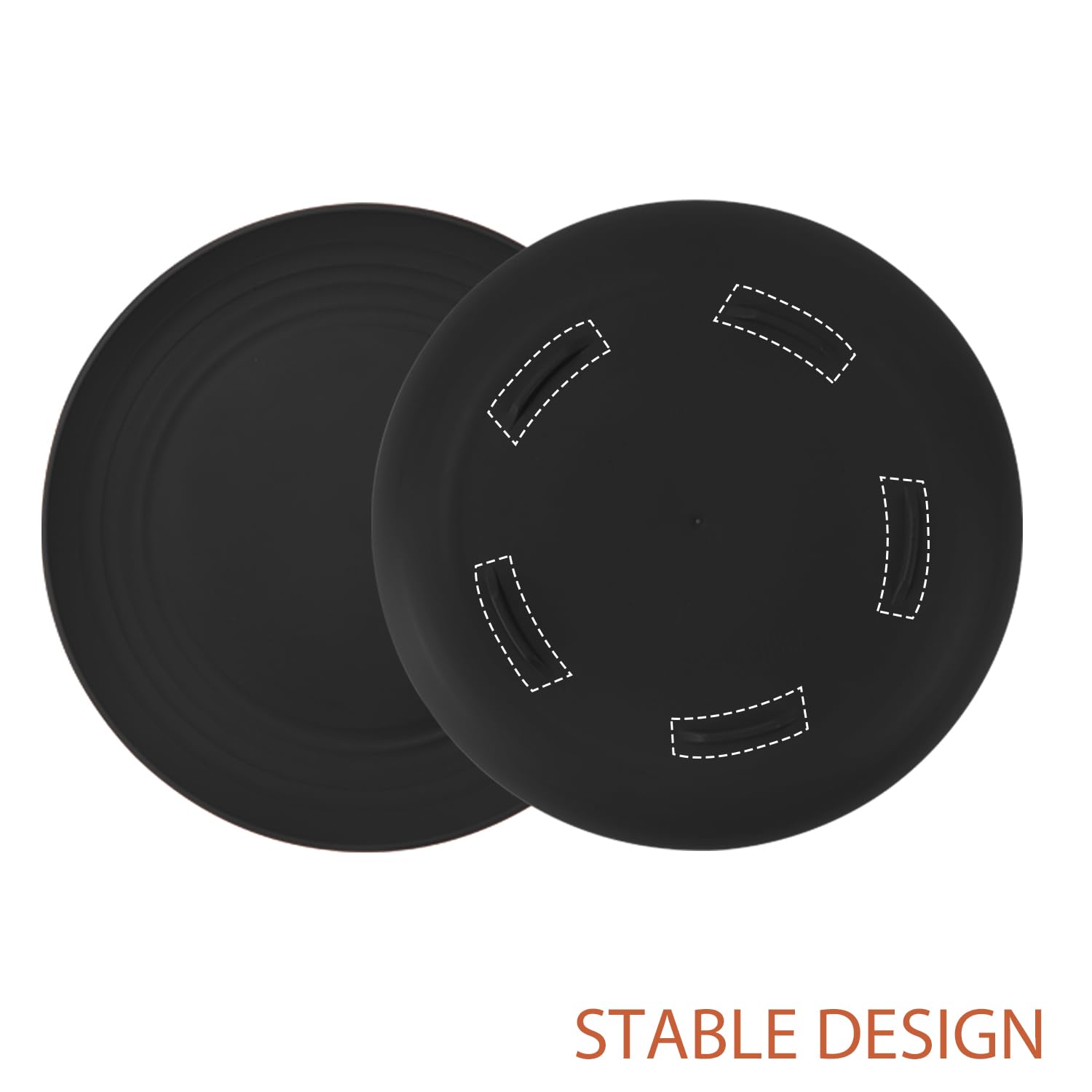 Wrova camping-ready plate supports outdoor dining anywhere.