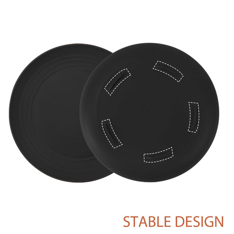 Wrova camping-ready plate supports outdoor dining anywhere.