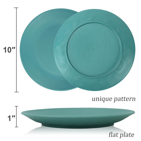 Wrova dishwasher-safe dinner plates designed for easy cleanup