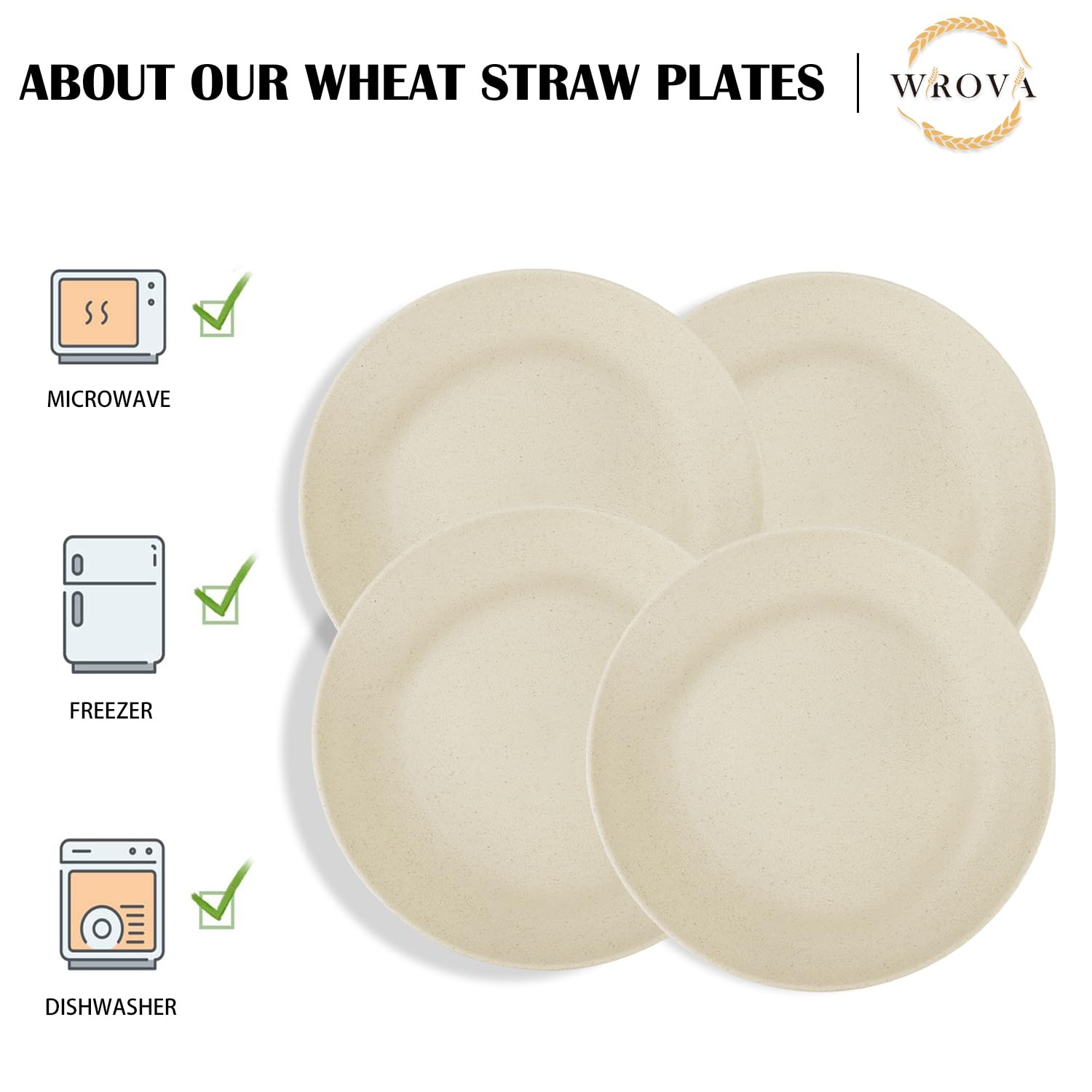 Wrova eco-friendly BPA-free material offers a safer plastic alternative.