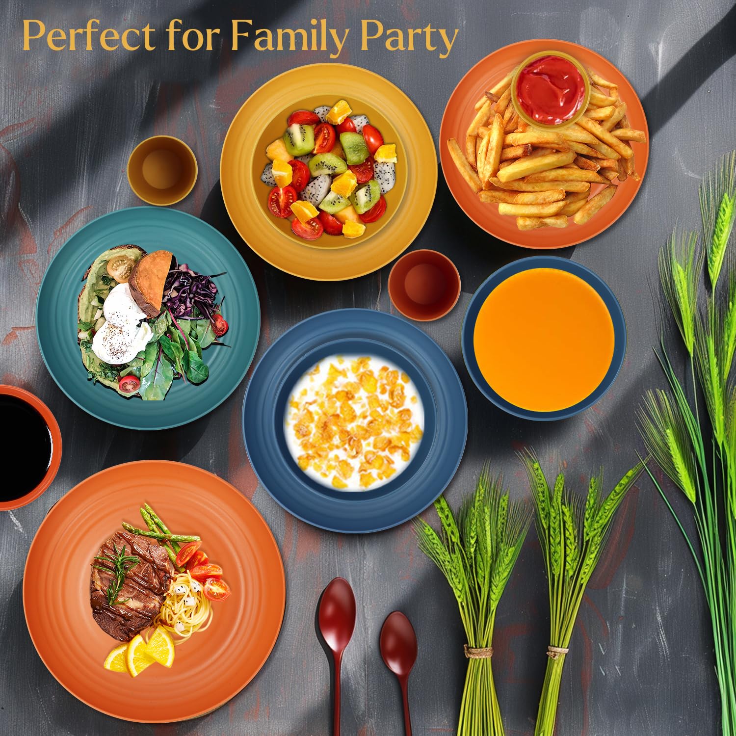 Wrova microwave-safe dinnerware: safe reheating option for quick meals.