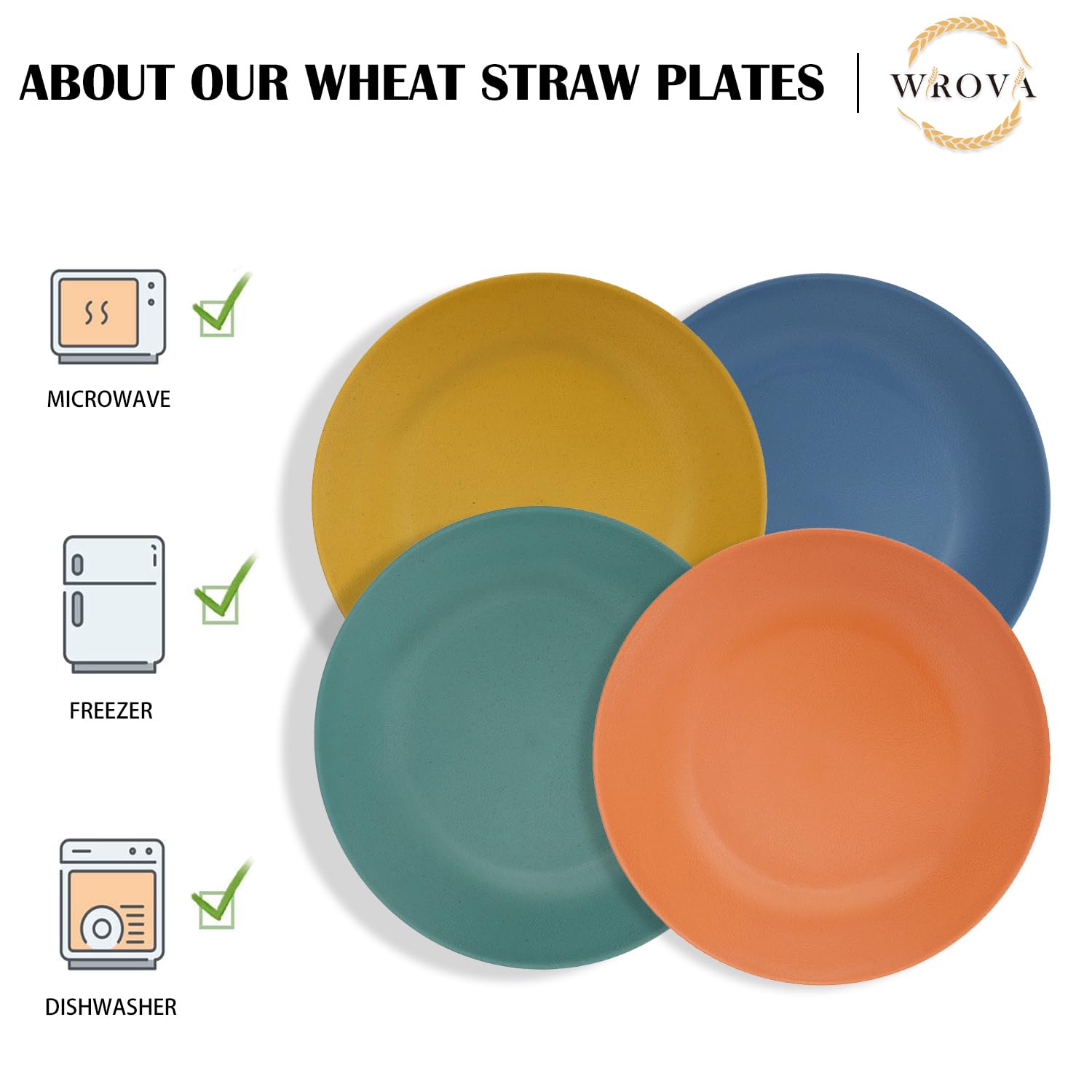 Wrova patterned-back plates add decorative touch to meals