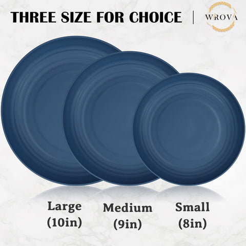 Dishwasher-safe icon highlights easy cleanup with Wrova plates.