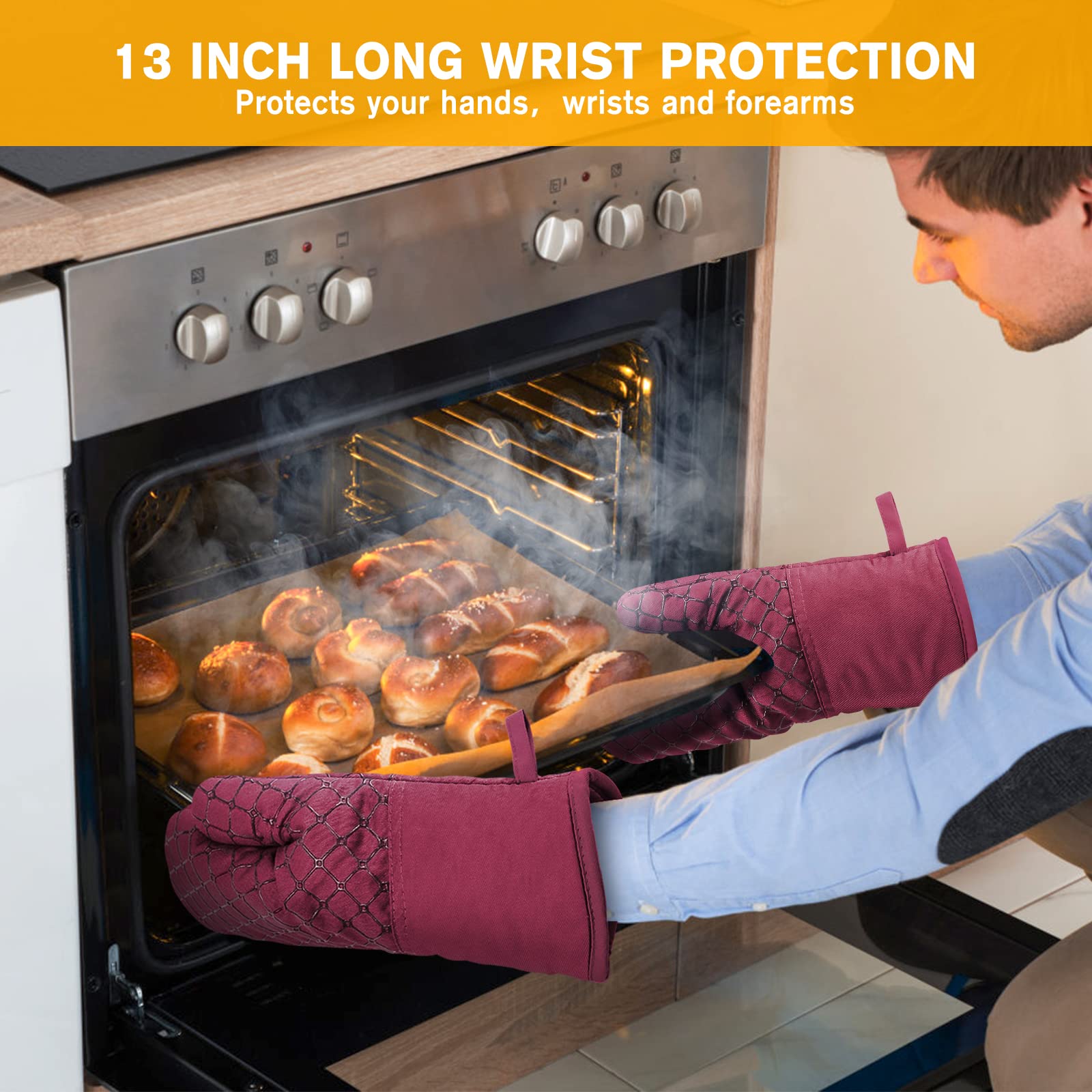 Wsedor anti-slip silicone surface enhances grip.