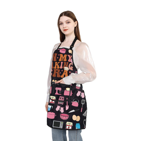 WSNANG Baking Era Apron - waterproof fabric protects clothing from splashes