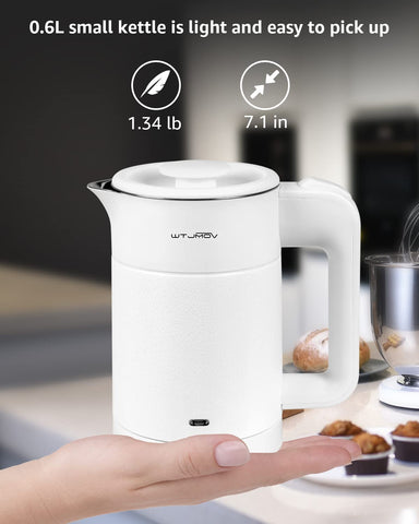 WTJMOV kettle with automatic shut-off for safe operation.