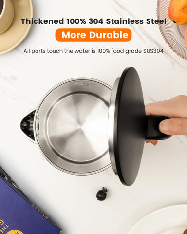 WTJMOV stainless steel interior highlighting pure-taste water