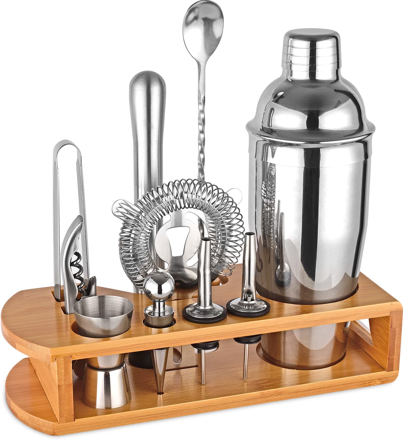 Wukuna cocktail shaker 24oz for precise home mixing