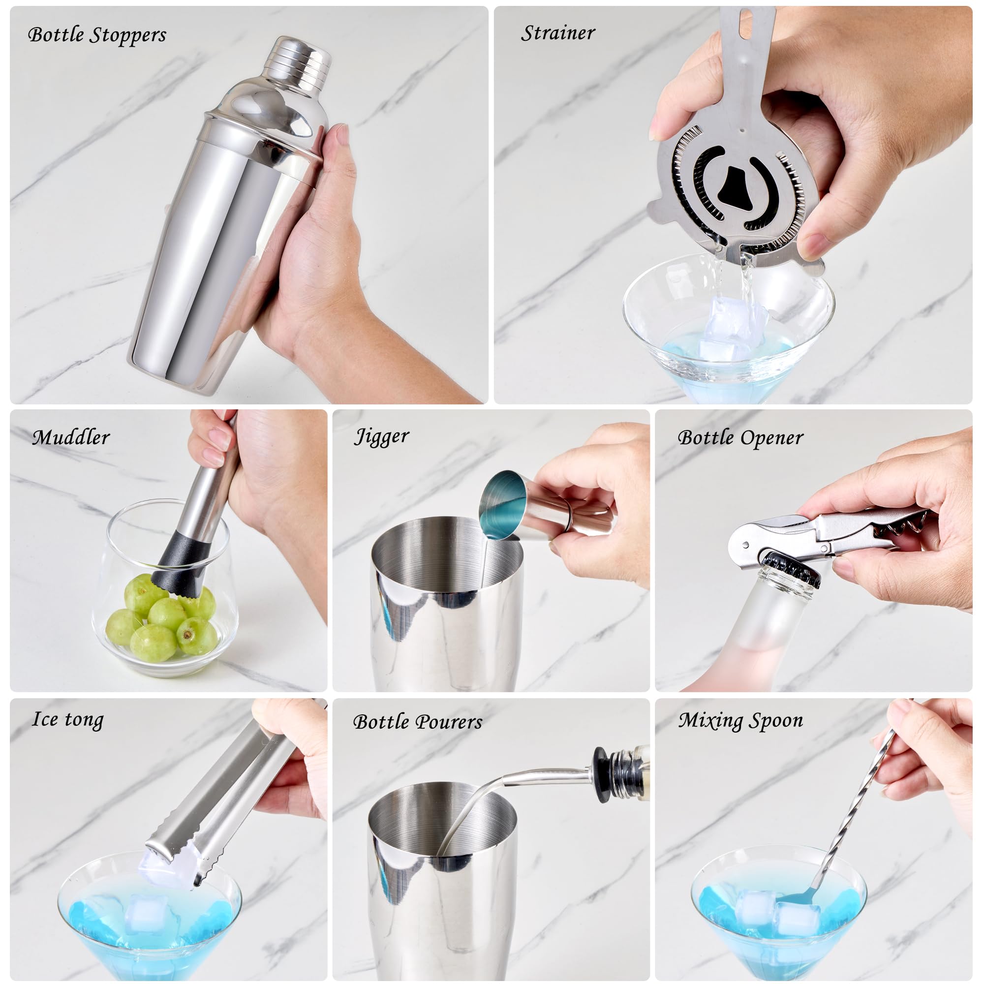 Wukuna two pourers provide precise pouring control.