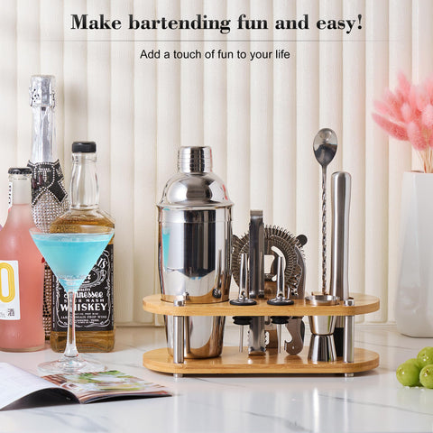 Wukuna stainless steel bar tools resist fingerprints and corrosion.