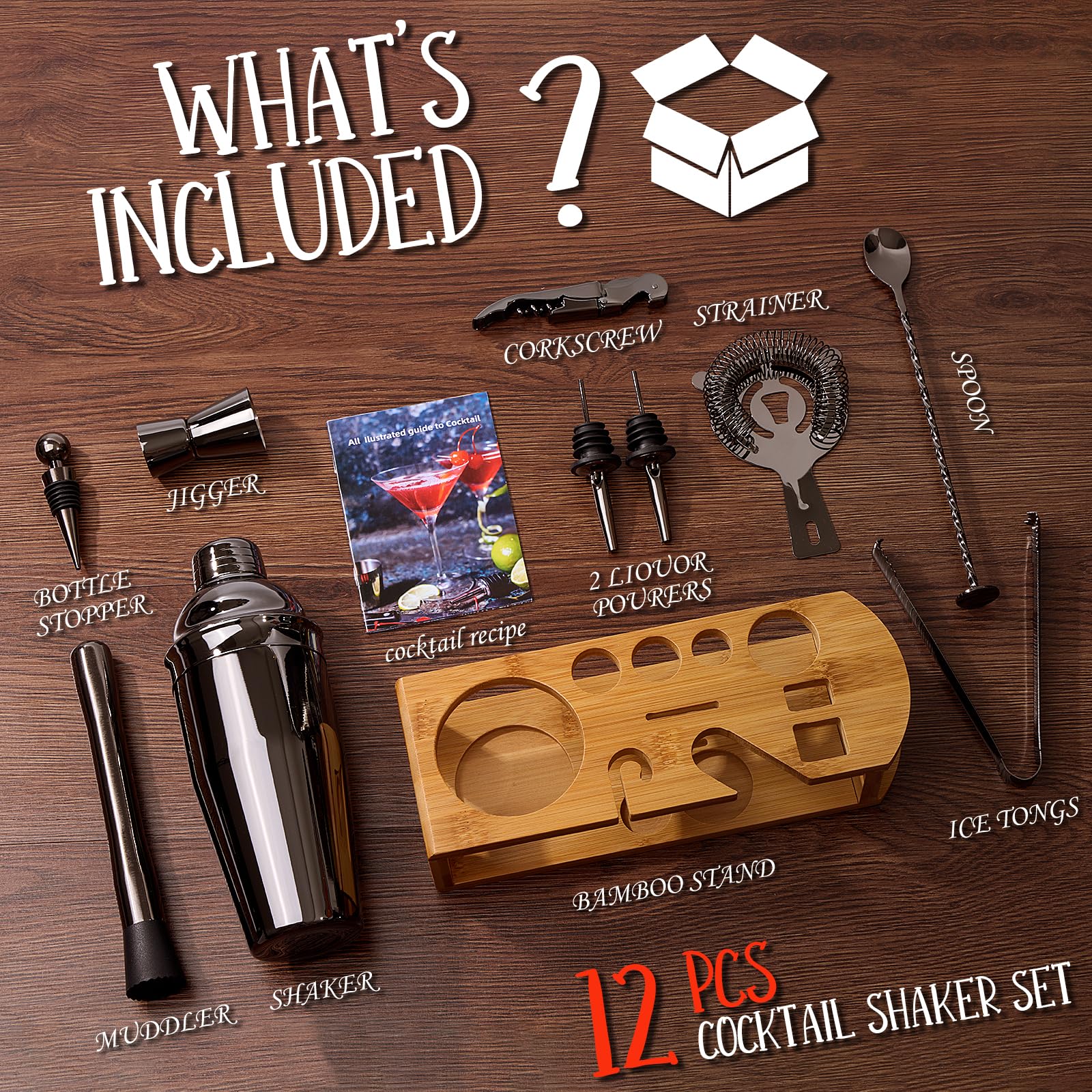 Wukuna strainer bar tool for smooth pours