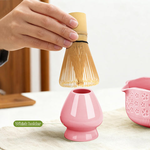 Wurmenin 7-piece matcha kit offers complete setup for home tea ceremonies