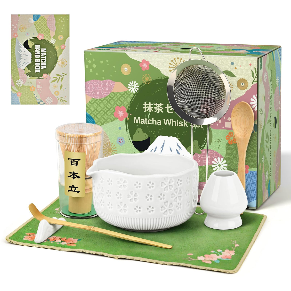 Wurmenin matcha ceramic bowl for smooth whisking and rich tea rituals.