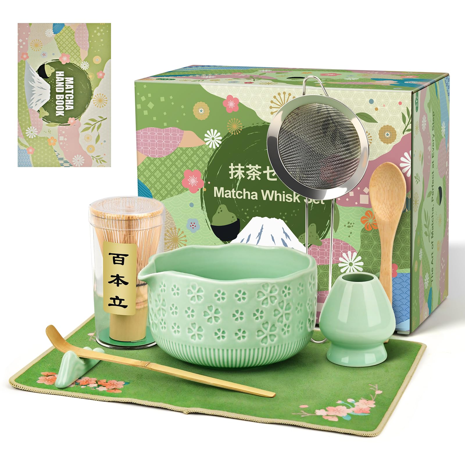 Wurmenin matcha bowl for smooth whisking and elegant tea prep.