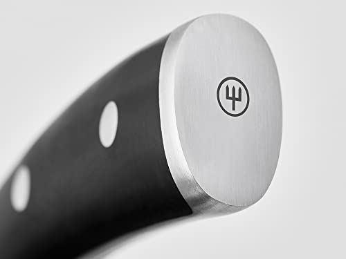 WÜSTHOF Classic IKON 6-Inch blade precision forged steel for sharp edge retention.