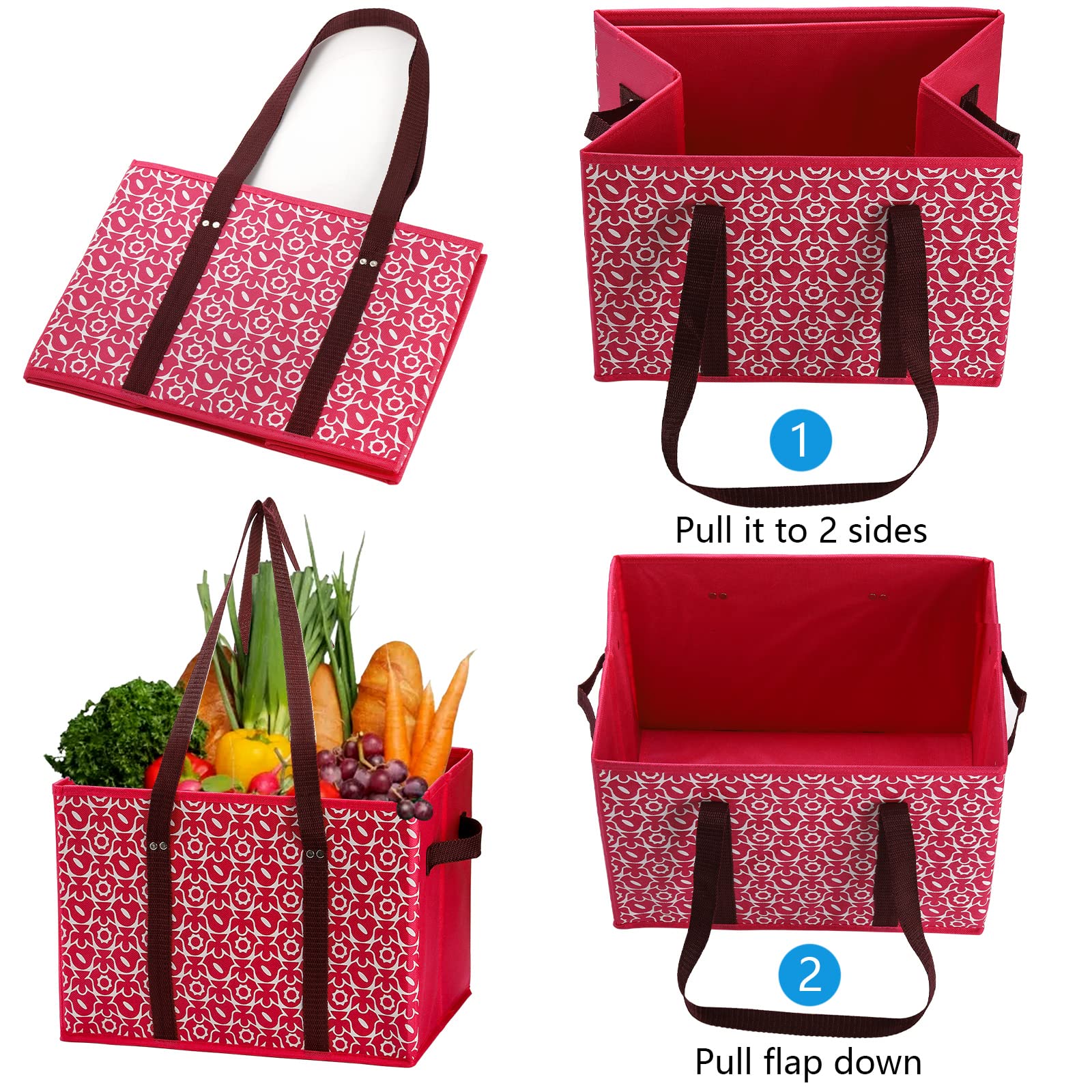 WUWEOT reinforced bottom design providing stable carrying