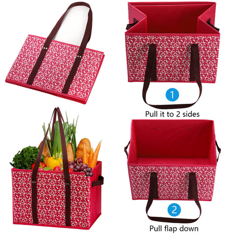 WUWEOT reinforced bottom design providing stable carrying