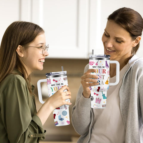 WWHSAI May This Be Your Best Era message adds uplifting vibes during commutes.