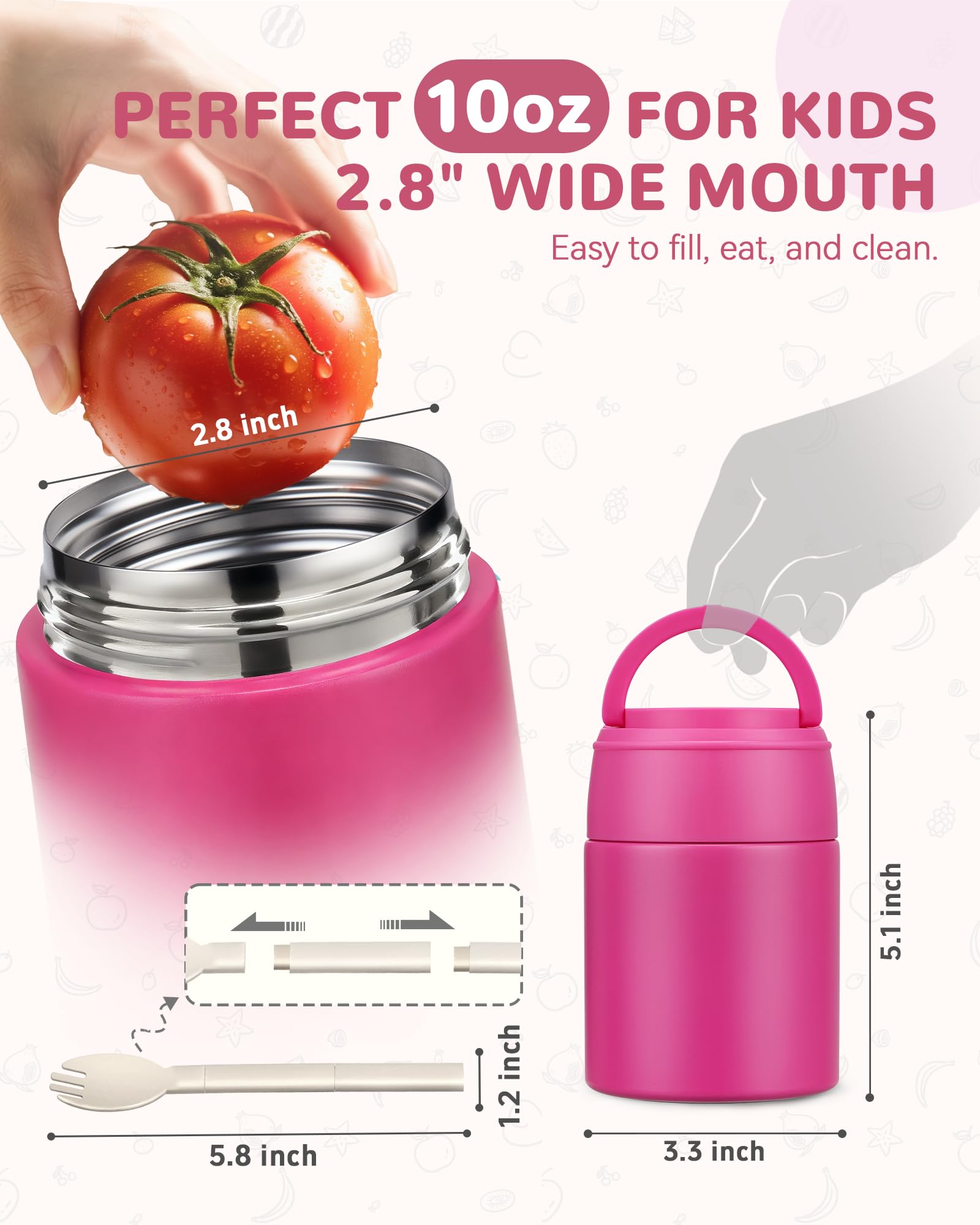 WXXM leak-proof cap prevents spills during transport