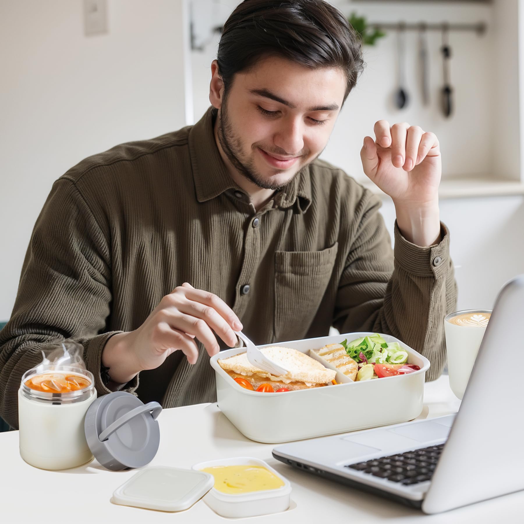 WyfKyd all-in-one lunch set ideal for school, work, or travel