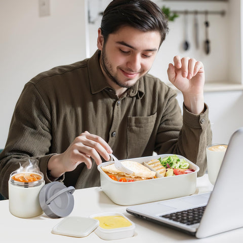 WyfKyd all-in-one lunch set ideal for school, work, or travel