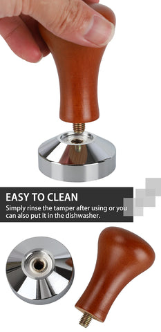 WYLOSUA silver and brown finish adds a premium look to coffee routines.