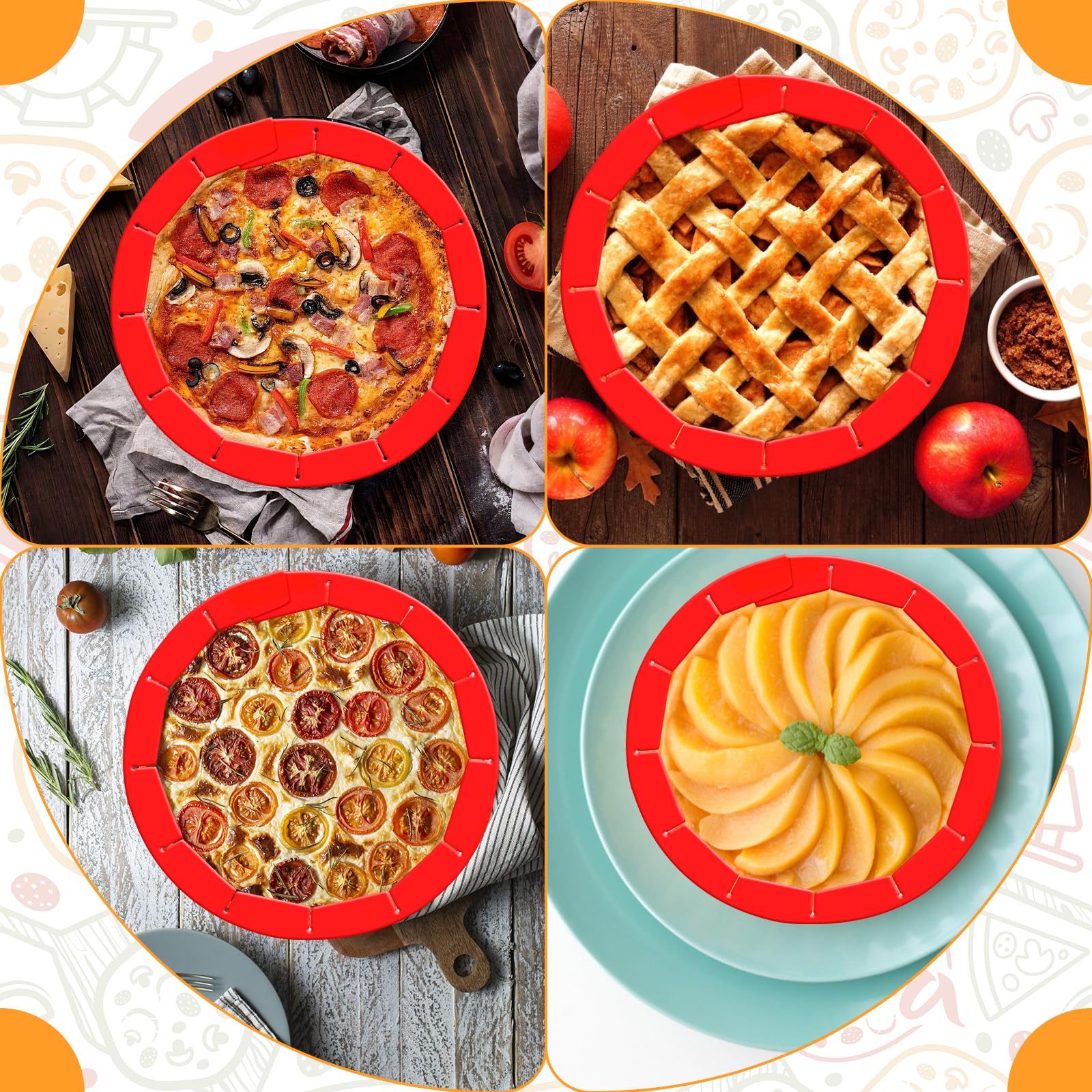 WYMECT compact shield stored neatly between uses for everyday baking