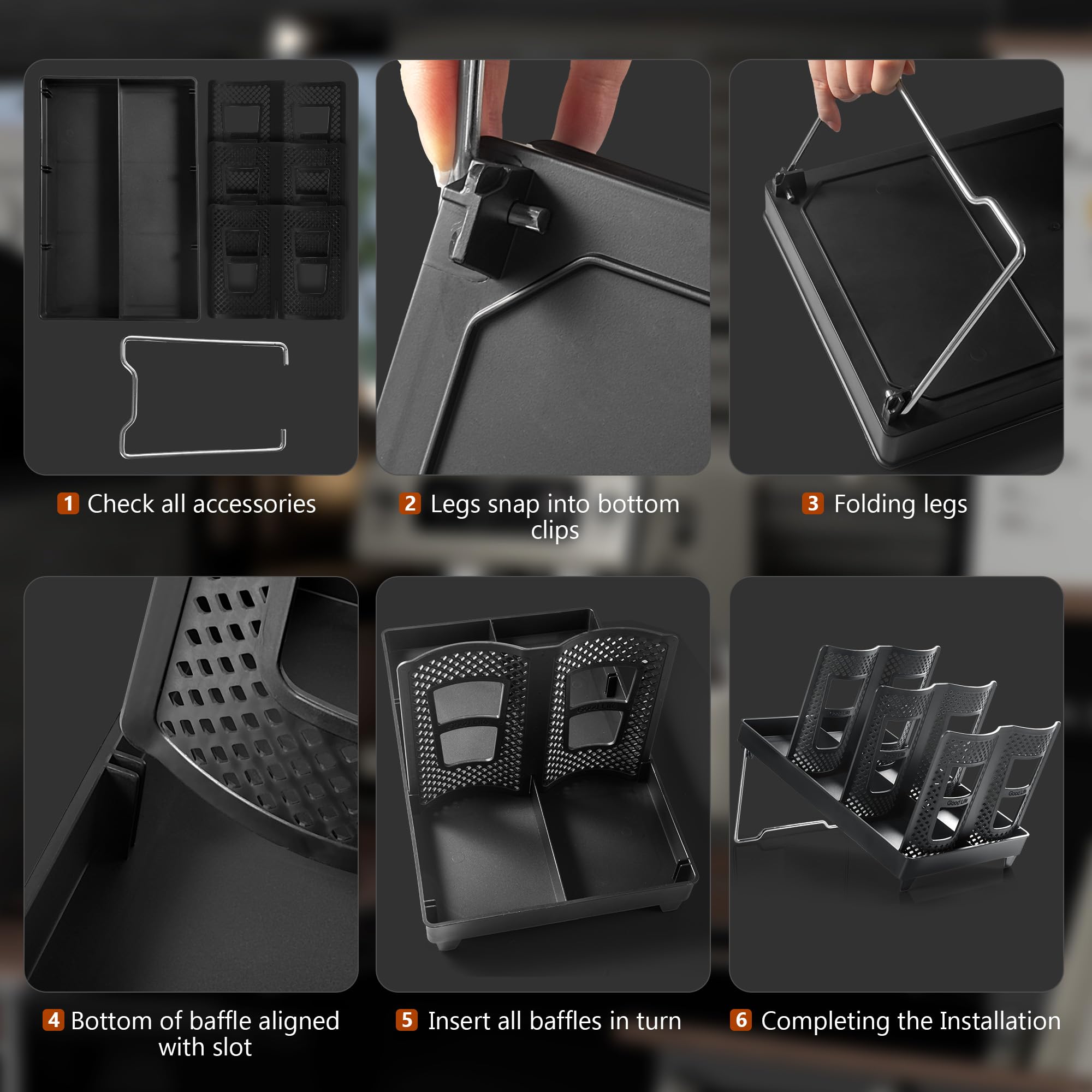 Wymulot countertop storage for coffee station at offices and lounges