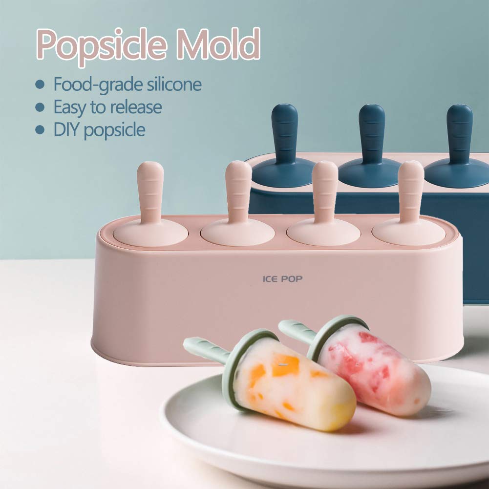 WYOK easy-release silicone popsicle mold for smooth removal